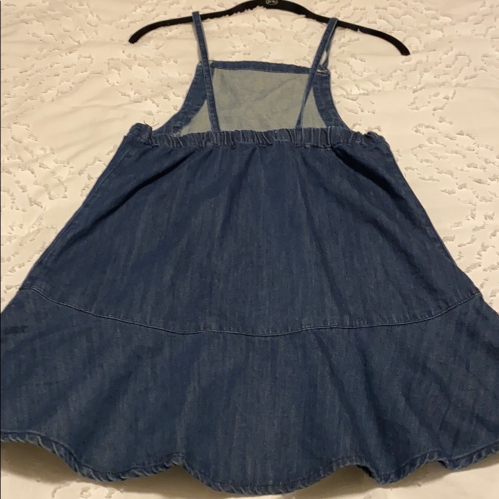 Zara girls denim dress